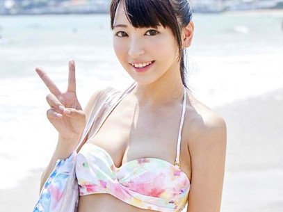 「ドキドキするねー」巨乳の水着お姉さんがエッチな企画で発情してSEX