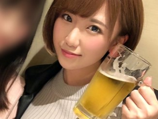 『沢山飲んじゃおう』巨乳のドM女とホテルでハメ撮り